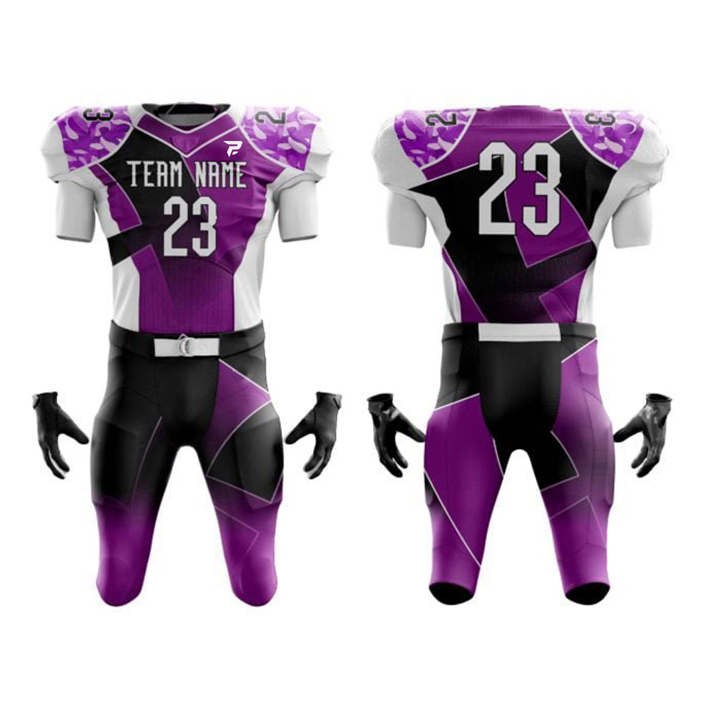 Customized Sublimation American Football Uniform