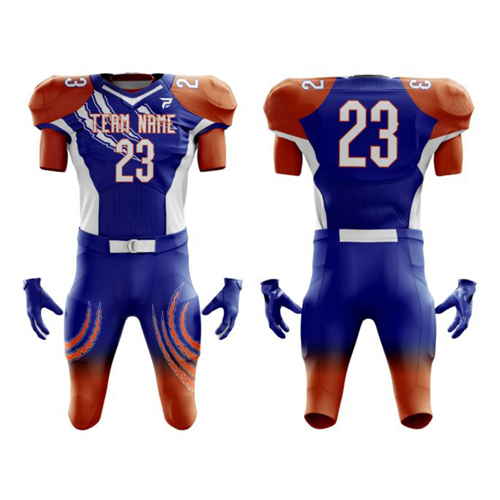 Customized Sublimation American Football Uniform