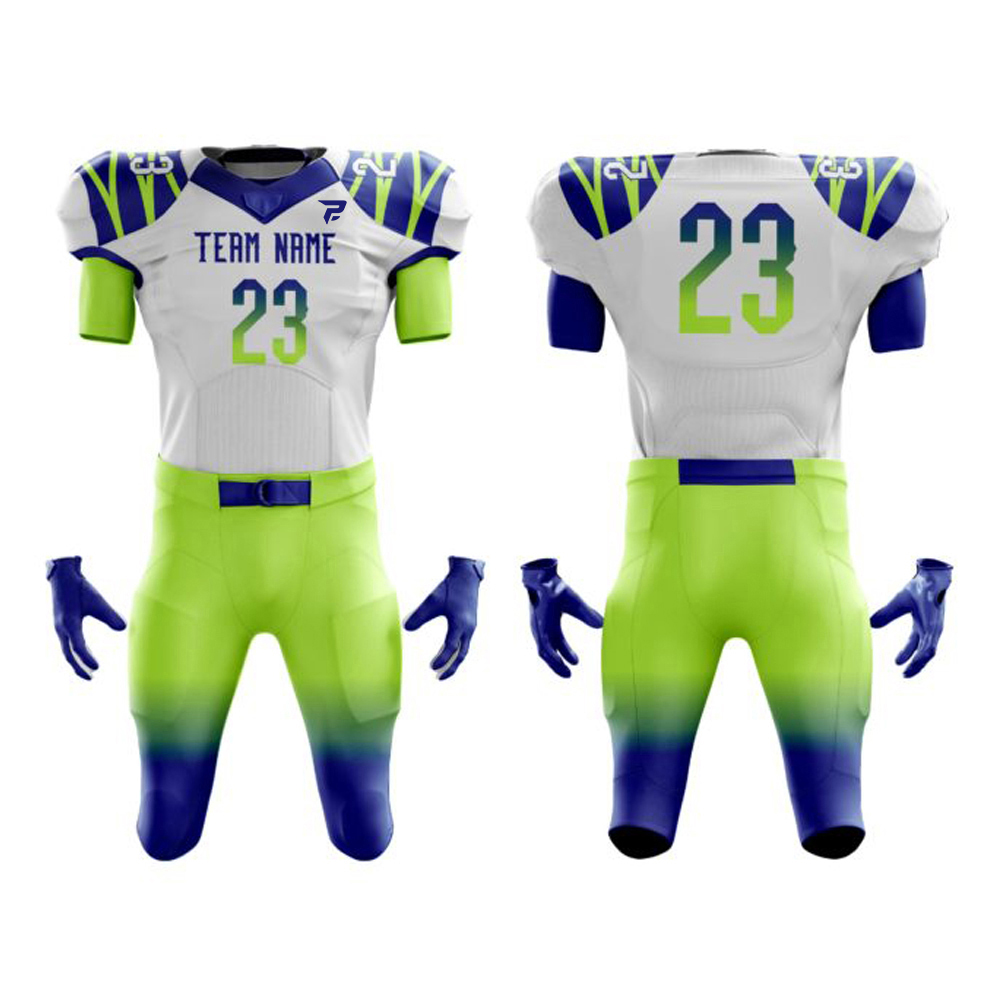 Customized Sublimation American Football Uniform